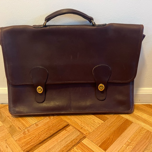 VINTAGE COACH men’s briefcase - Picture 1 of 4